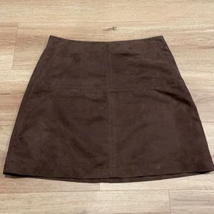 Sanctuary Suede Mini Shirt